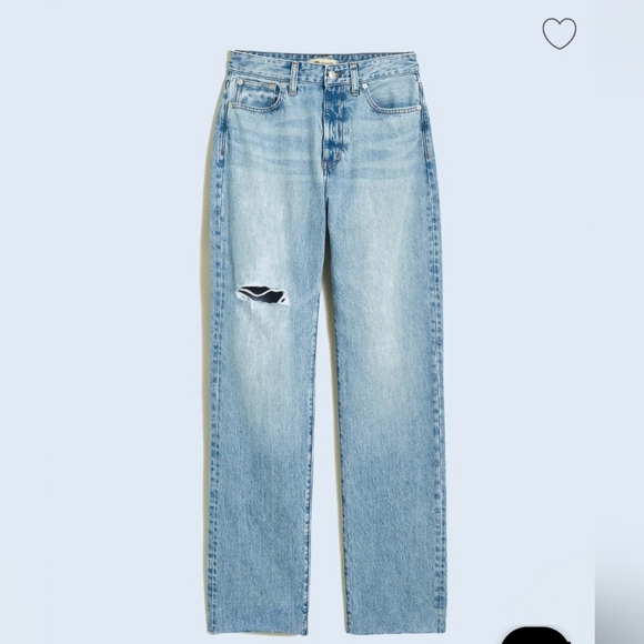 Madewell Denim - Madewell The Curvy 90s Straight Jean Size 27 NWT Womens